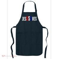 Jesus Saves USA  Apron thumb 0