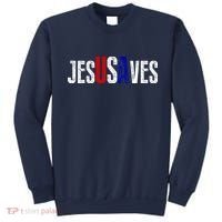 Jesus Saves USA  Sweatshirt thumb 0