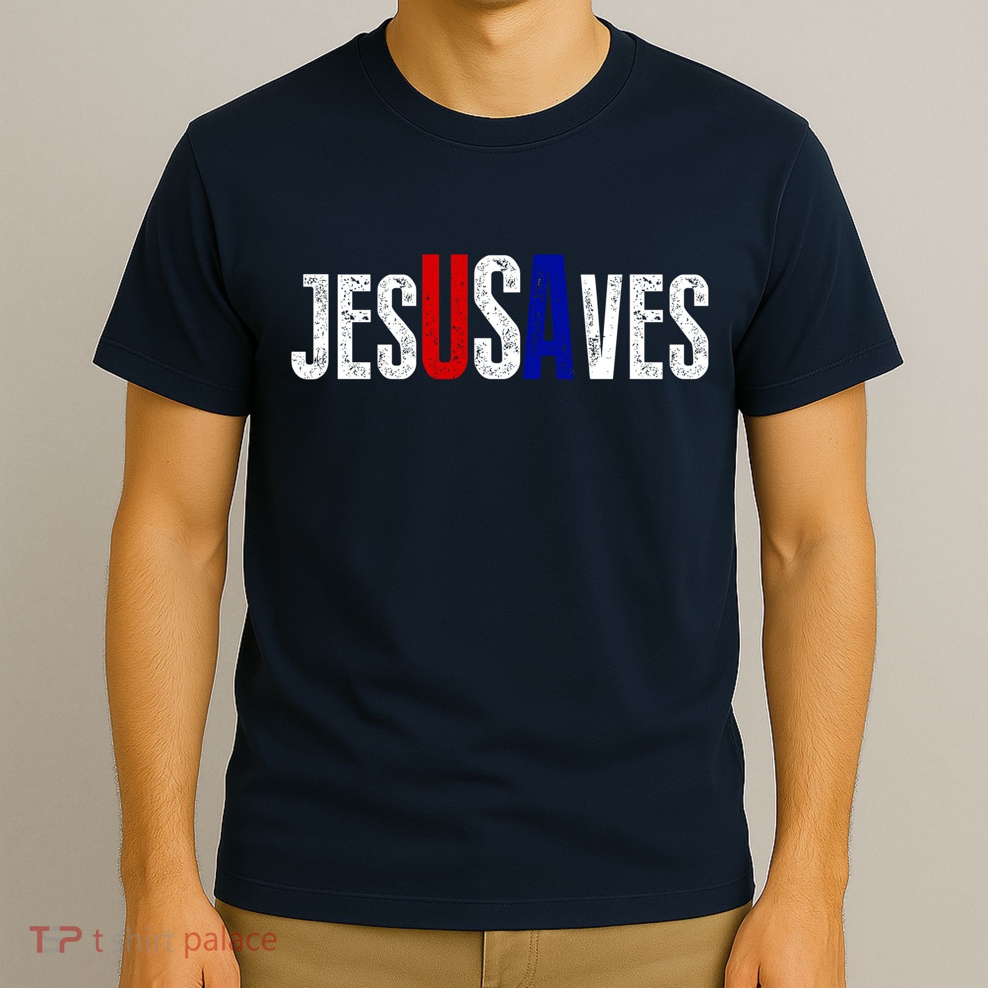 Jesus Saves USA  T-Shirt
