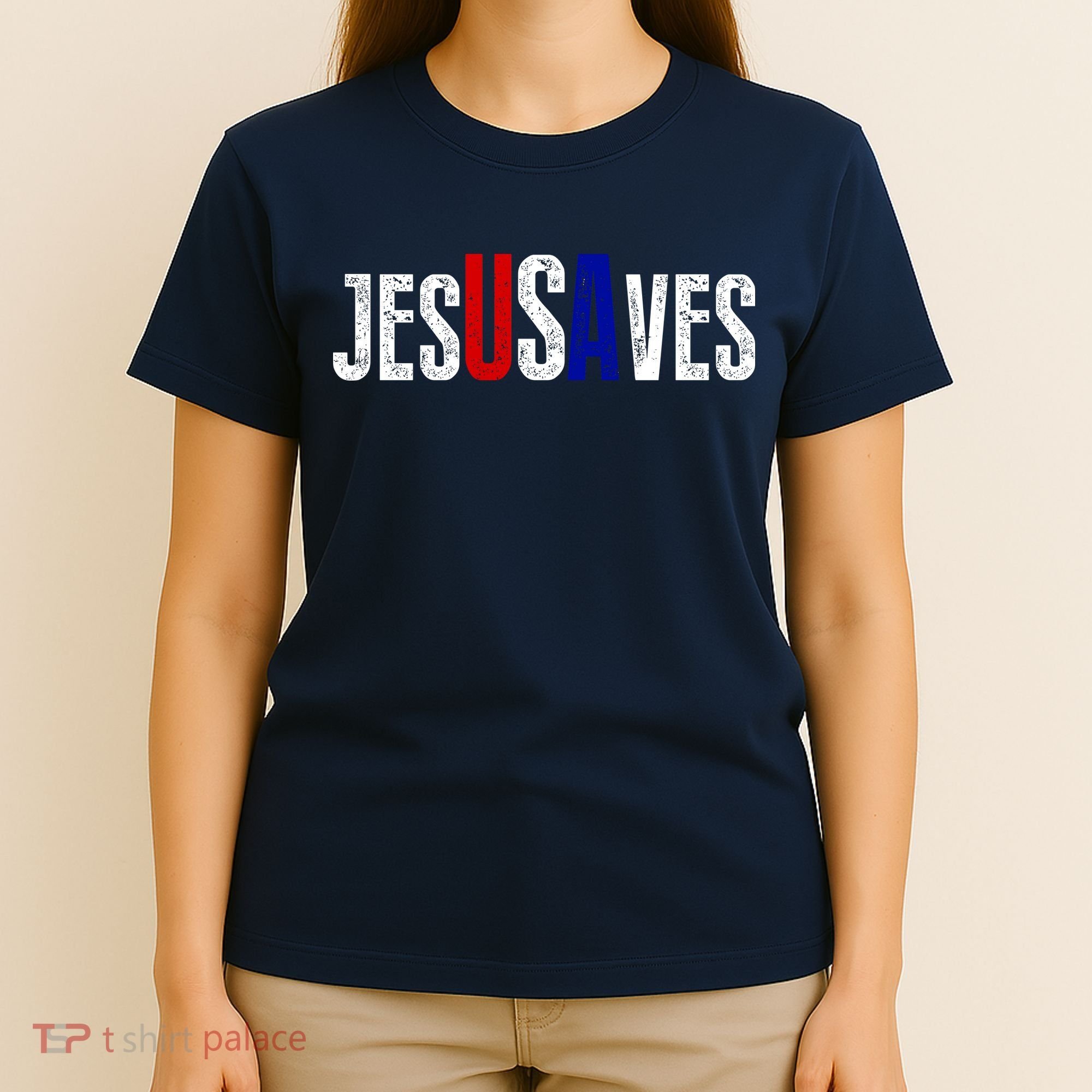 Jesus Saves USA  T-Shirt