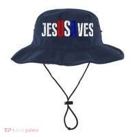 Jesus Saves USA  Bucket Hat thumb 0