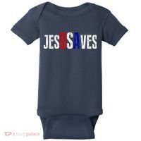 Jesus Saves USA  Baby Bodysuit thumb 0