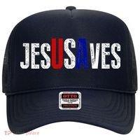 Jesus Saves USA  Hat thumb 0