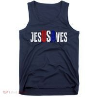 Jesus Saves USA  Tank Top thumb 0