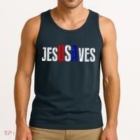 Jesus Saves USA  Tank Top thumb 3