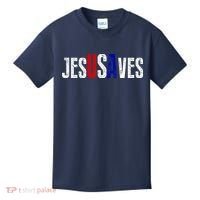 Jesus Saves USA  Kids T-Shirt thumb 0