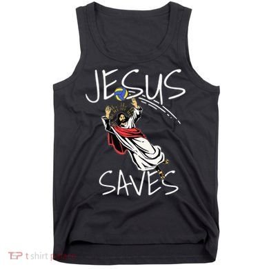 Jesus Saves Volleyball Gift Volleyball Team Tank Top