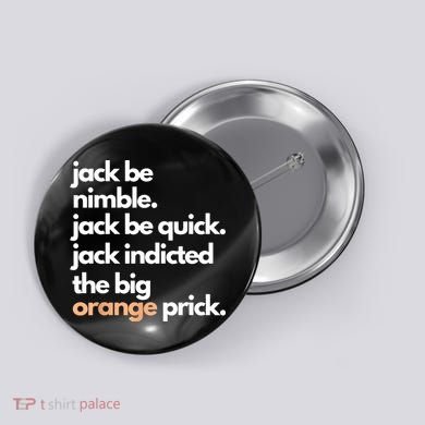 Jack Smith Vintage Retro Style Supports Button