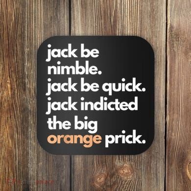 Jack Smith Vintage Retro Style Supports Coaster
