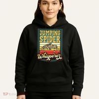 Jumping Spider Whisperer Funny Pet Jumping Spider Meme Hoodie thumb 5