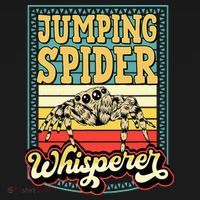 Jumping Spider Whisperer Funny Pet Jumping Spider Meme Apron thumb 3
