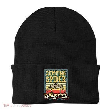 Jumping Spider Whisperer Funny Pet Jumping Spider Meme Beanie