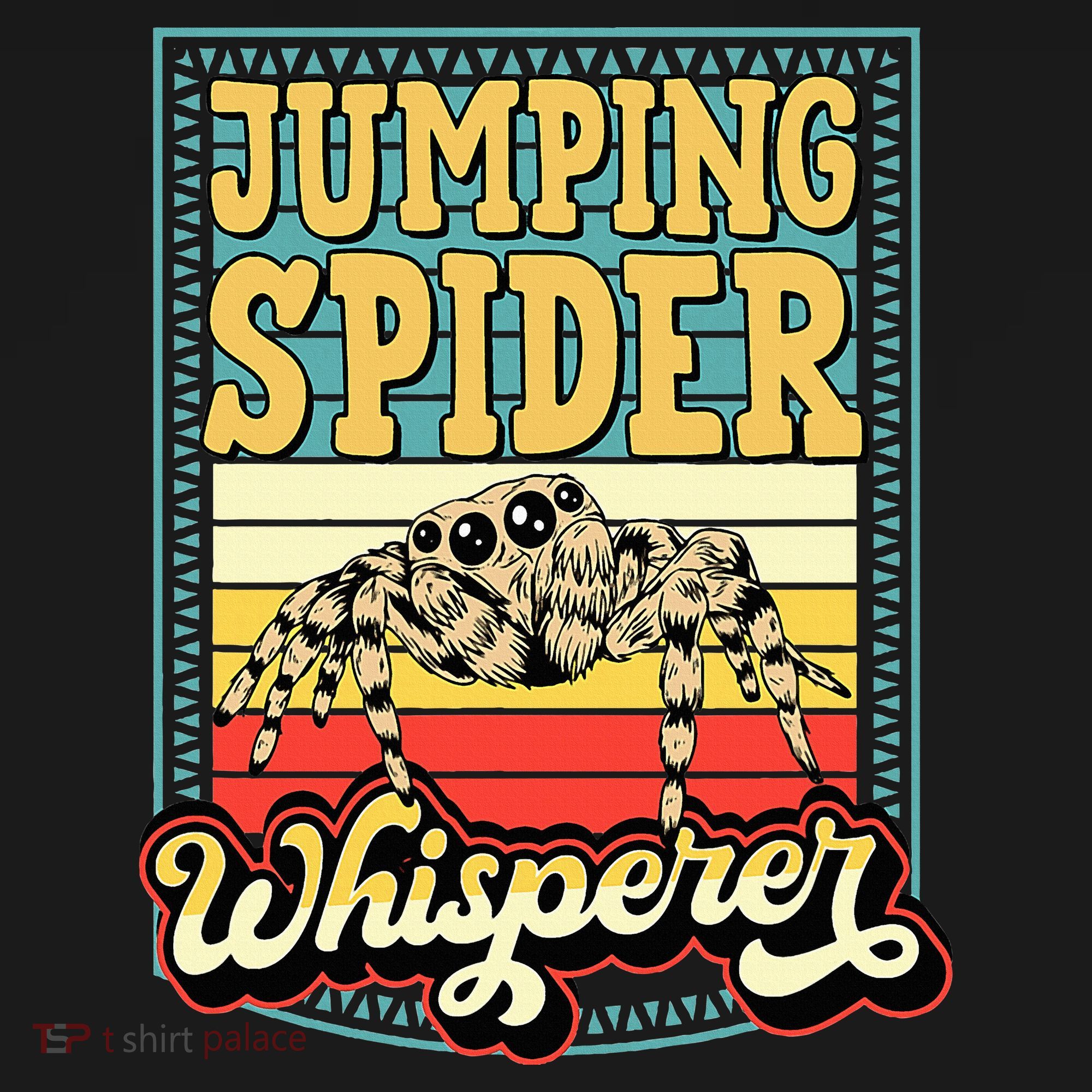 Jumping Spider Whisperer Funny Pet Jumping Spider Meme Polo