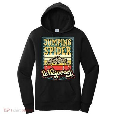 Jumping Spider Whisperer Funny Pet Jumping Spider Meme Women's Hoodie
