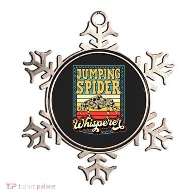 Jumping Spider Whisperer Funny Pet Jumping Spider Meme Ornament