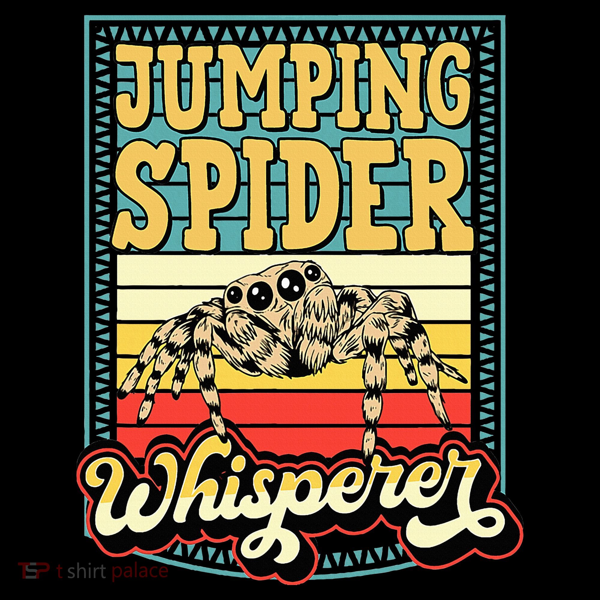 Jumping Spider Whisperer Funny Pet Jumping Spider Meme Women's Tank Top