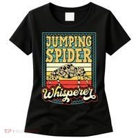 Jumping Spider Whisperer Funny Pet Jumping Spider Meme Women's T-Shirt thumb 0