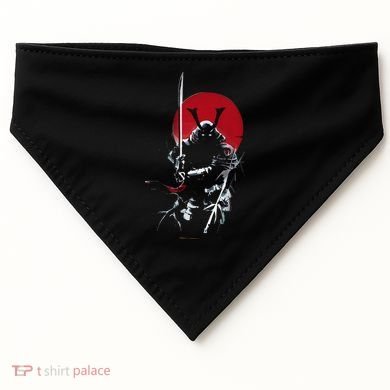 Japanese Samurai Warrior Lover USA-Made Doggie Bandana