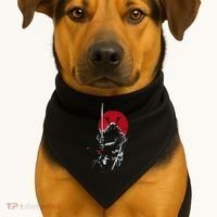 Japanese Samurai Warrior Lover USA-Made Doggie Bandana thumb 1
