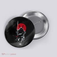 Japanese Samurai Warrior Lover Button thumb 0