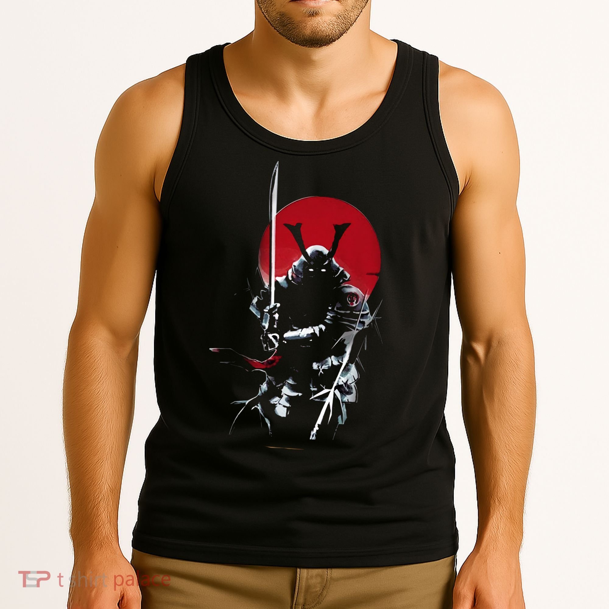 Japanese Samurai Warrior Lover Tank Top