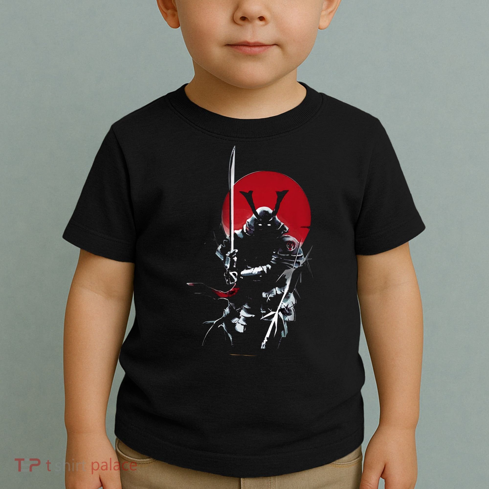 Japanese Samurai Warrior Lover Toddler T-Shirt