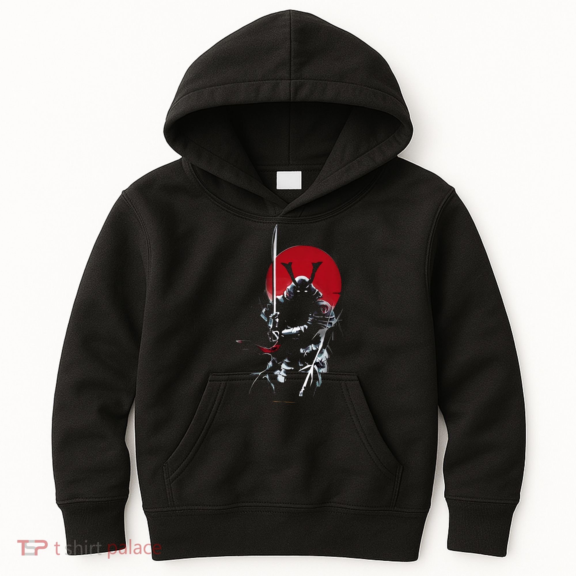 Japanese Samurai Warrior Lover Kids Hoodie