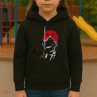 Japanese Samurai Warrior Lover Kids Hoodie thumb 3