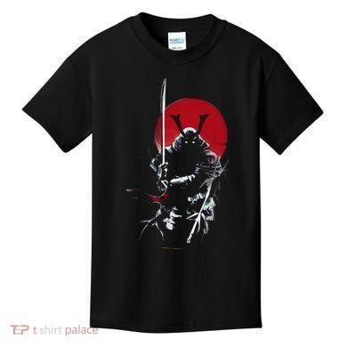 Japanese Samurai Warrior Lover Kids T-Shirt