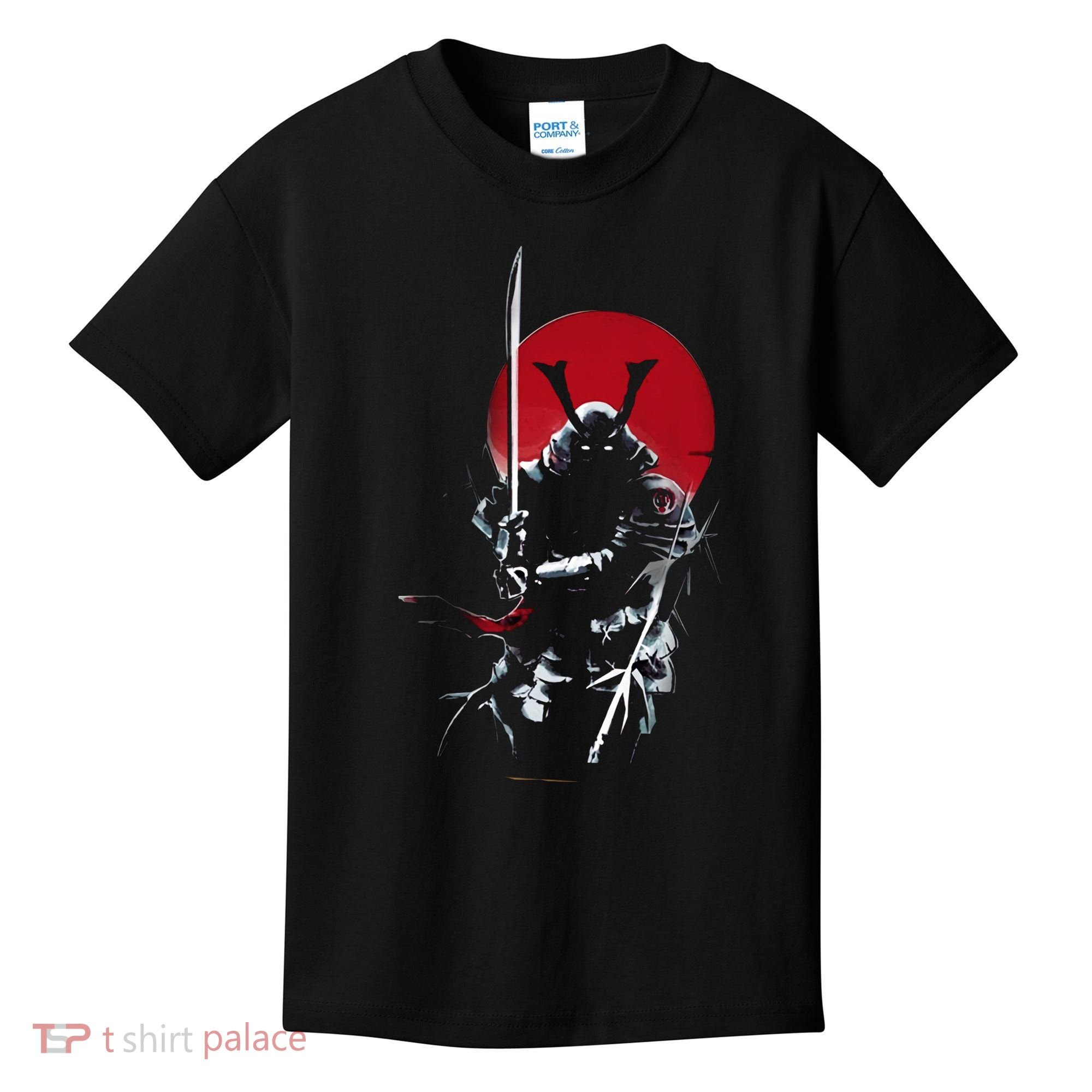 Japanese Samurai Warrior Lover Kids T-Shirt