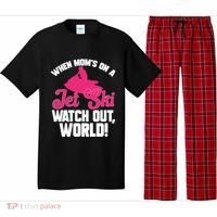 Jet Skiing When Mom’S On A Jet Ski Watch Out Mother’S Day Gift Pajama Set thumb 0