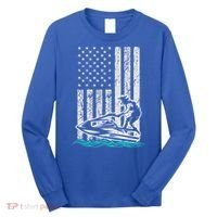 Jet Skiing Water Ski Athletic Usa American Flag Gift Long Sleeve Shirt thumb 0