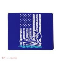 Jet Skiing Water Ski Athletic Usa American Flag Gift Mousepad thumb 0