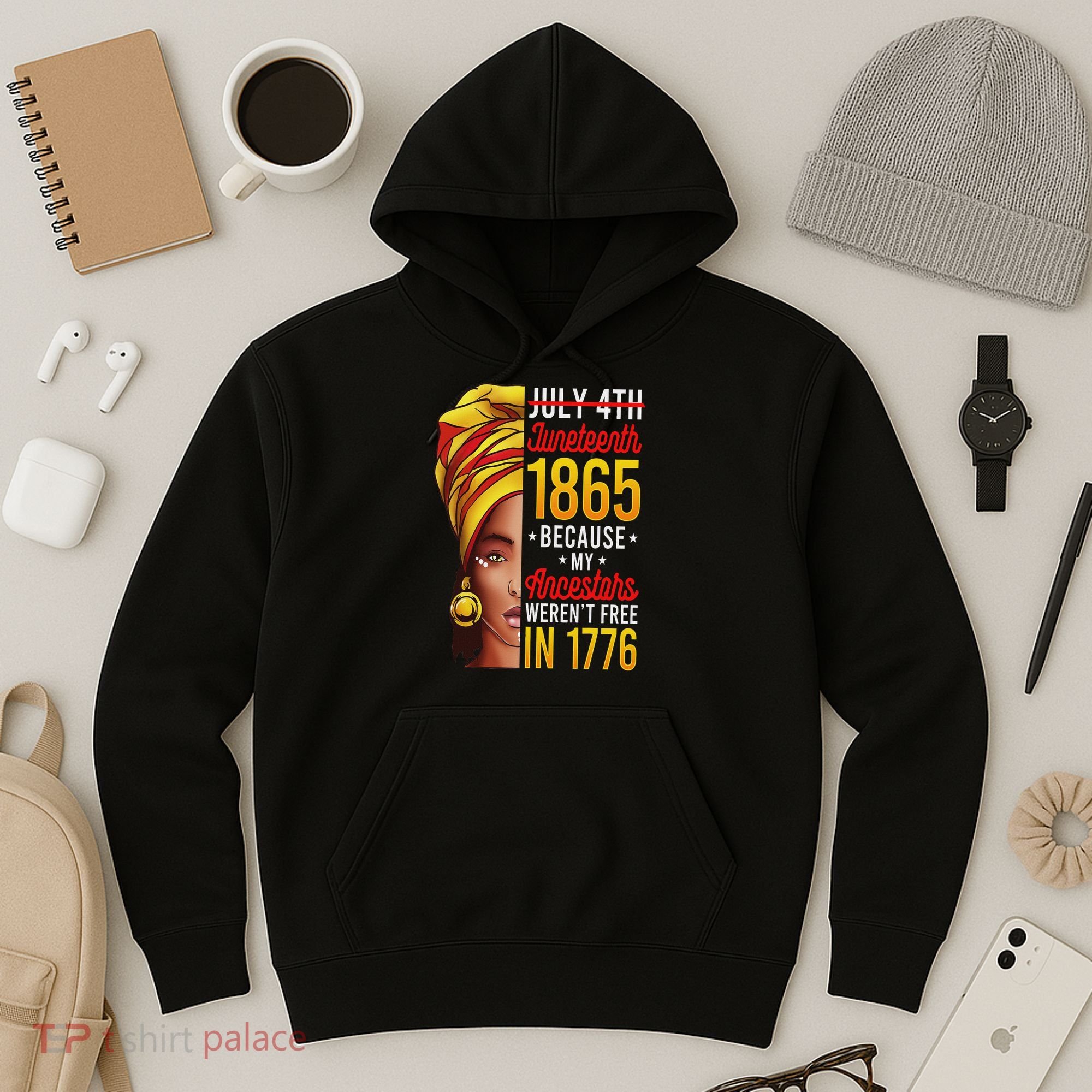 Junenth S Women Junenth African American Hoodie