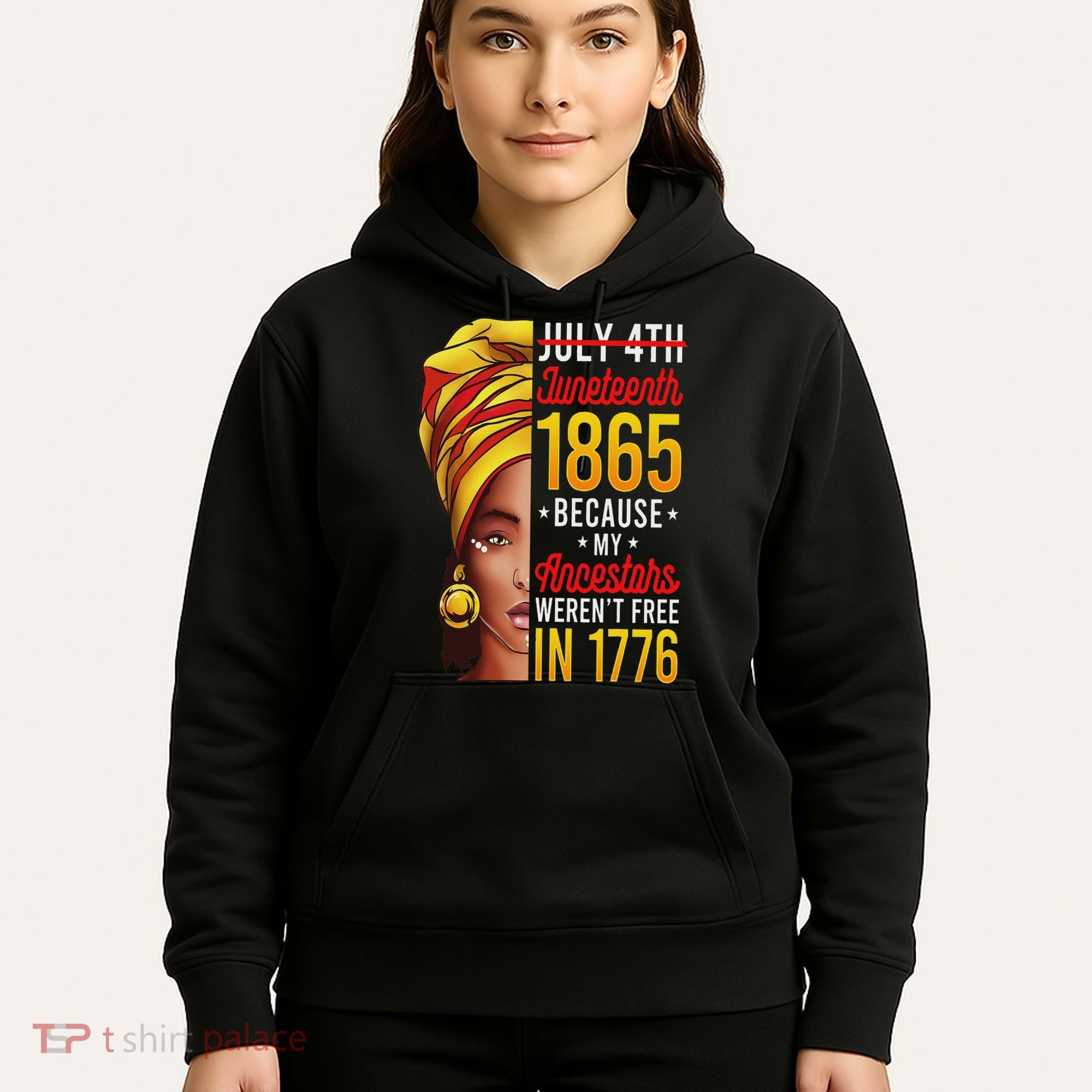 Junenth S Women Junenth African American Hoodie