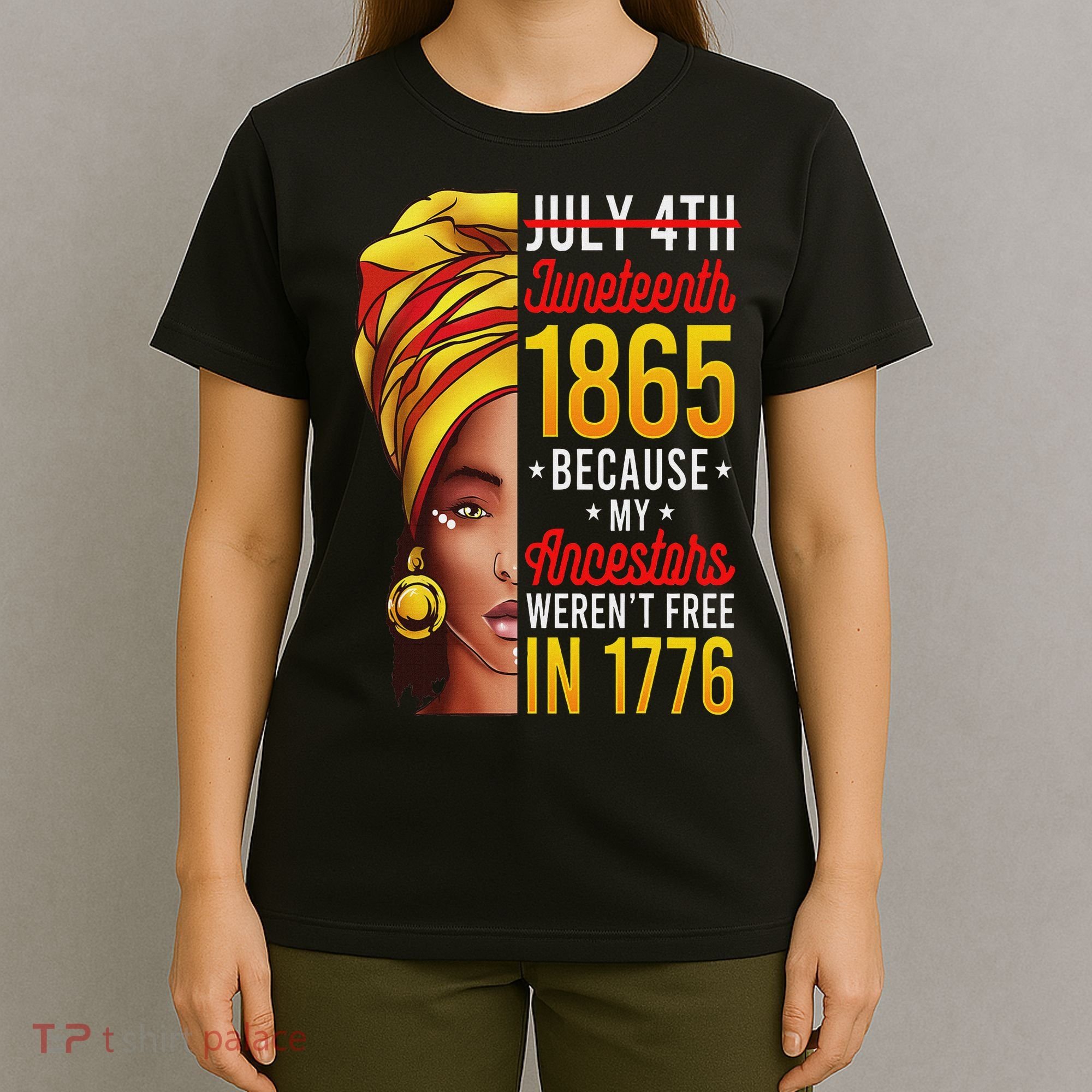 Junenth S Women Junenth African American T-Shirt