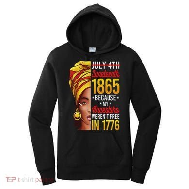 Junenth S Women Junenth African American Women's Hoodie