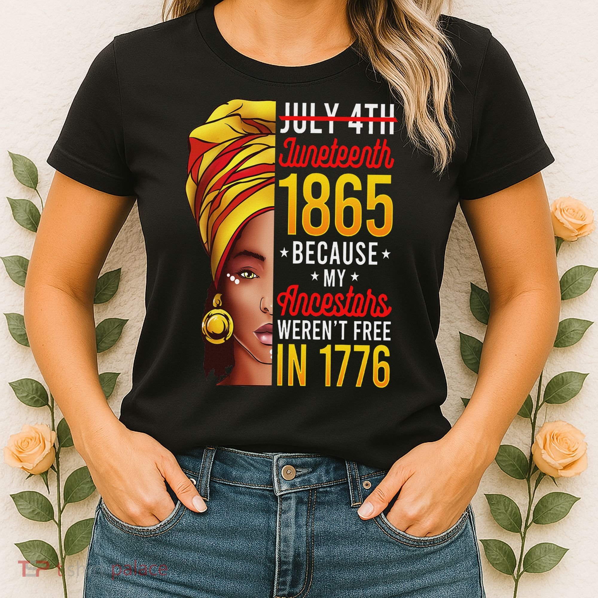 Junenth S Women Junenth African American Women's T-Shirt