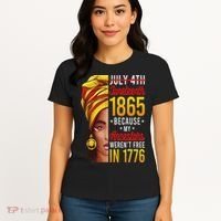 Junenth S Women Junenth African American Women's T-Shirt thumb 4