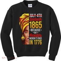 Junenth S Women Junenth African American Kids Sweatshirt thumb 0
