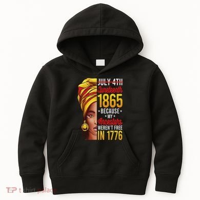 Junenth S Women Junenth African American Kids Hoodie