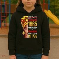 Junenth S Women Junenth African American Kids Hoodie thumb 3