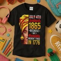 Junenth S Women Junenth African American Kids T-Shirt thumb 3