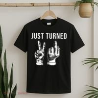 Just Turned 21 Birthday Gifts T-Shirt thumb 2