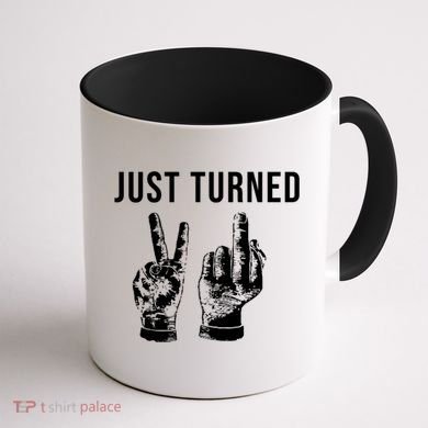 Just Turned 21 Birthday Gifts Coffee Mug back
