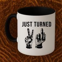 Just Turned 21 Birthday Gifts Coffee Mug thumb 2