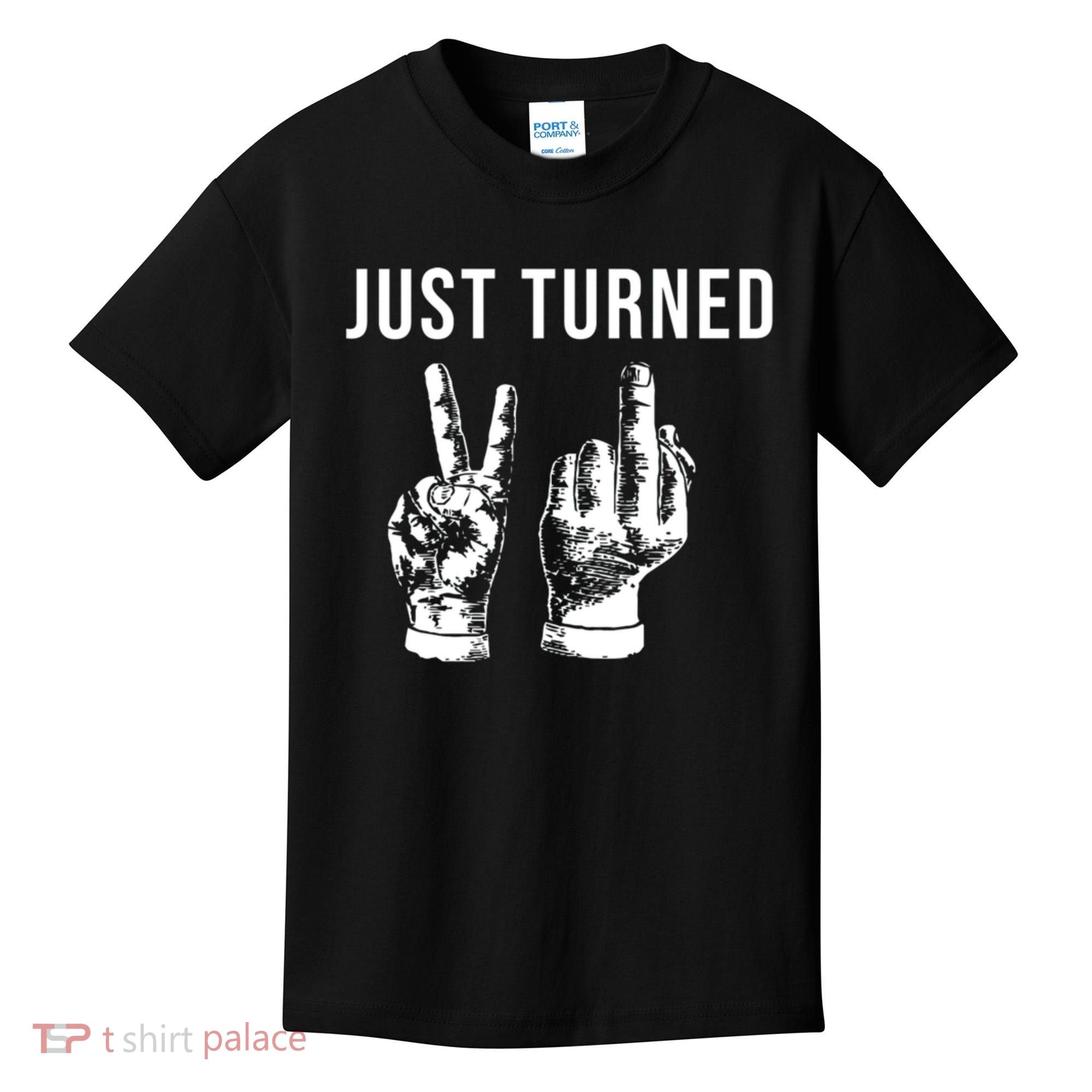 Just Turned 21 Birthday Gifts Kids T-Shirt