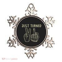 Just Turned 21 Years Old Funny 21st Birthday Party Ornament thumb 0