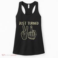 Just Turned 21 Years Old Funny 21st Birthday Party Women's Tank Top thumb 0