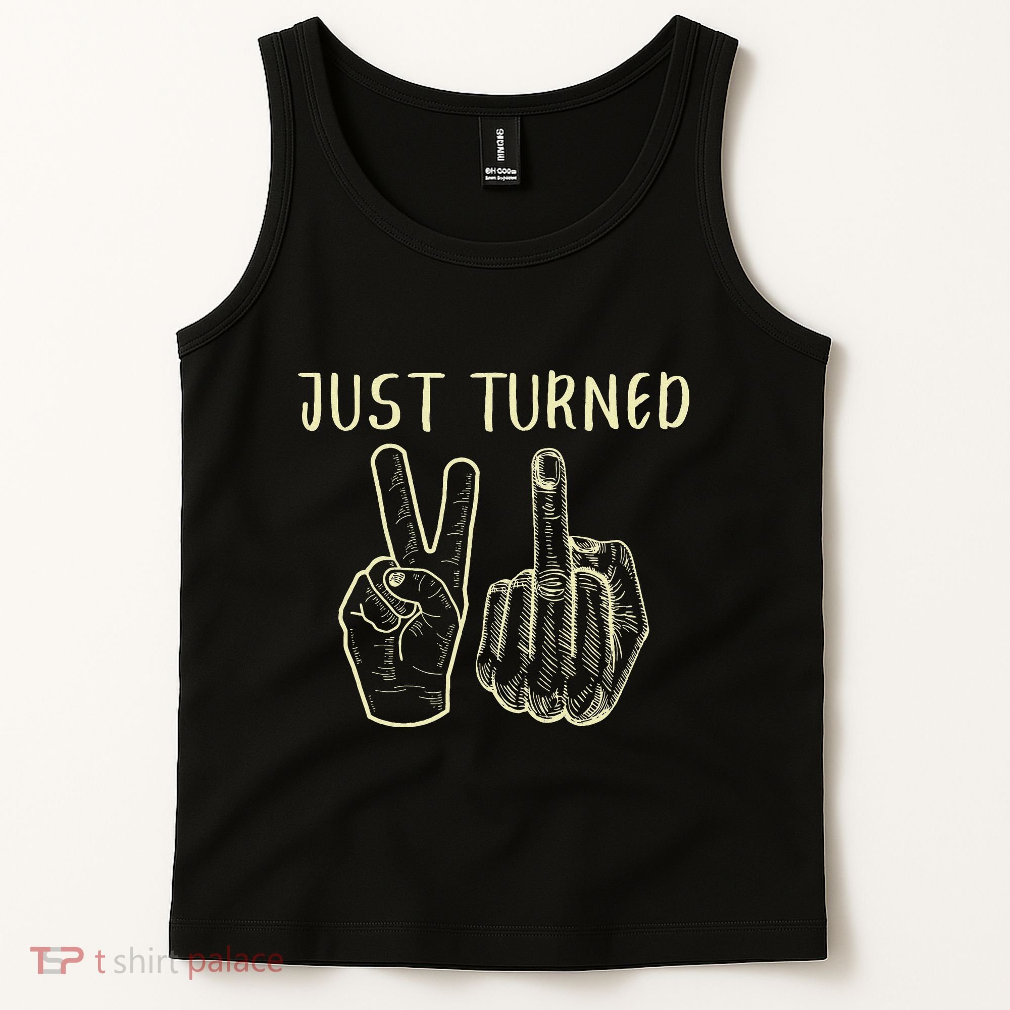 Just Turned 21 Years Old Funny 21st Birthday Party Tank Top